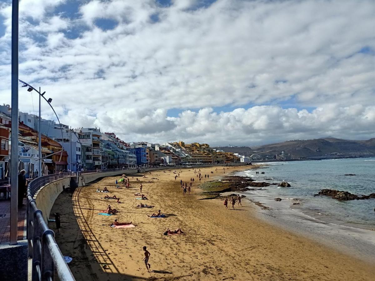 Estudio Vacacional W&G Las Canteras Con Bonitas Vistas Al Mar Las Palmas de Gran Canaria Extérieur photo